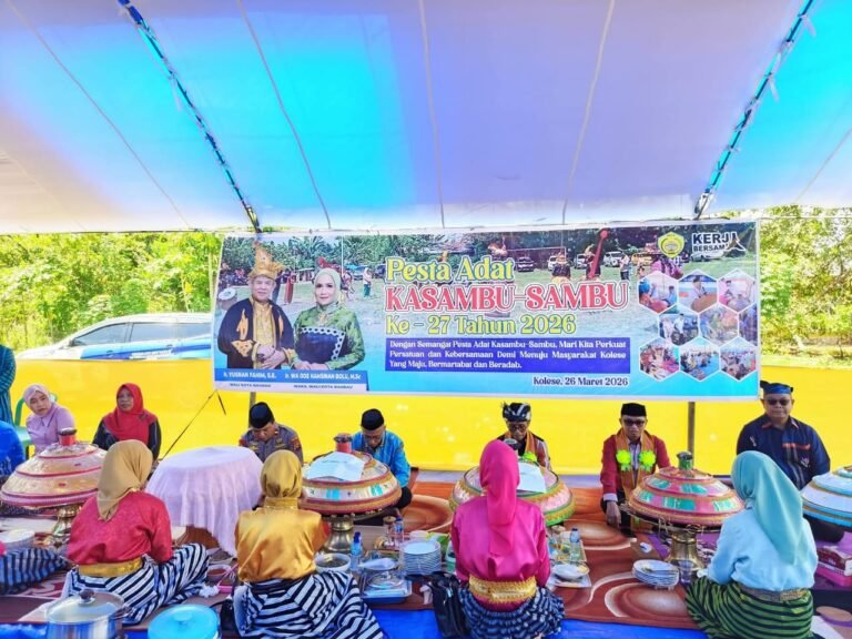 Jaga Nilai Pobinci-binci Kuli, Sekda Baubau Apresiasi Tradisi Kasambu-Sambu